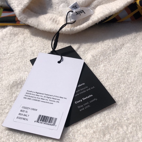 BNWT Cozzzy Crew Top size XL in sea salt - Picture 6 of 7